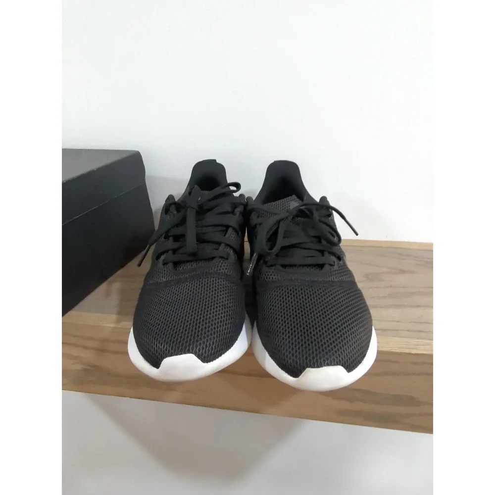 Adidas Puremotion Womens 9 Running Shoes Black White Sneakers FY8233